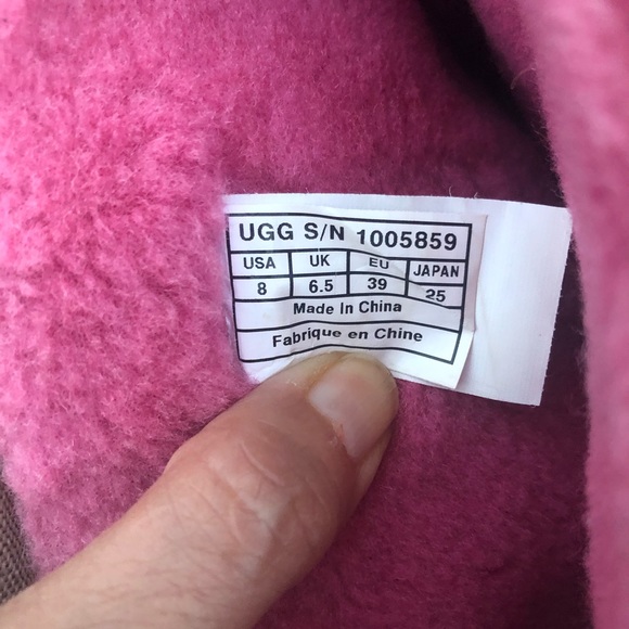 ♦️SOLD♦️UGG Australia I Heart Kisses Tan Suede - Picture 8 of 14